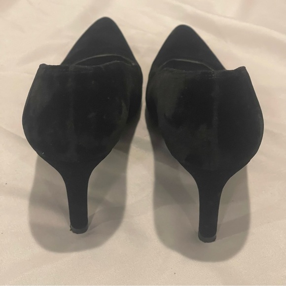 Stewart Weitzman Black Velvet Heels Size 8.5AA - Picture 7 of 12